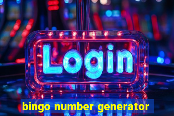 bingo number generator