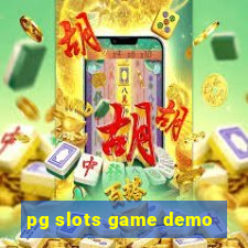 pg slots game demo