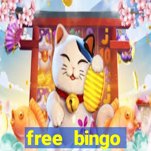 free bingo printable template