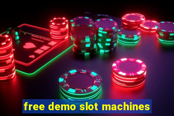 free demo slot machines