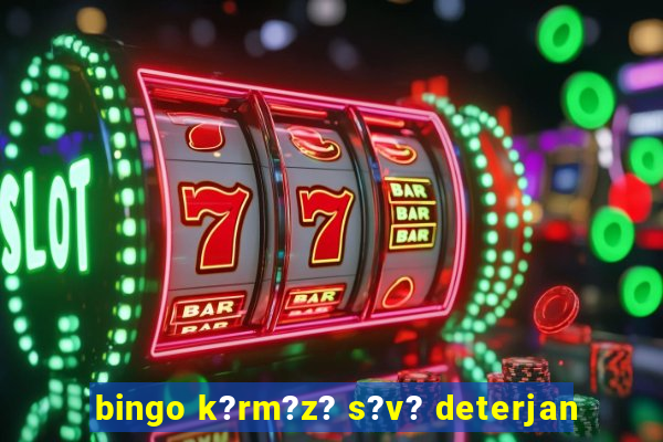 bingo k?rm?z? s?v? deterjan