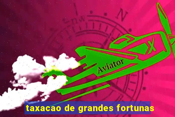 taxacao de grandes fortunas