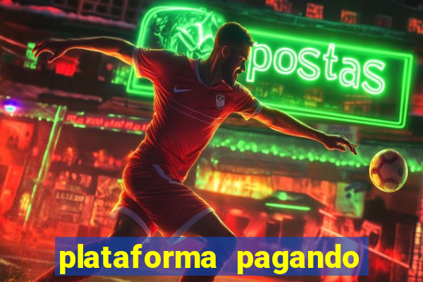 plataforma pagando no cadastro slots