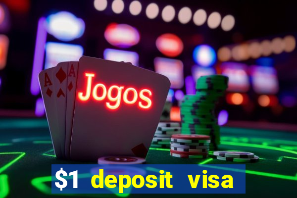 $1 deposit visa casino nz