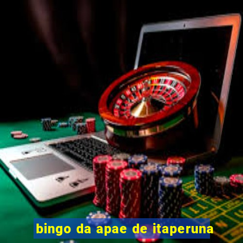 bingo da apae de itaperuna