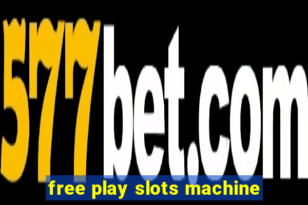 free play slots machine