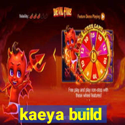 kaeya build