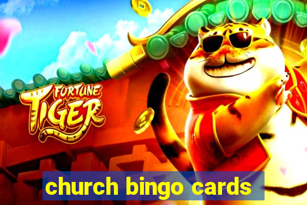 church bingo cards