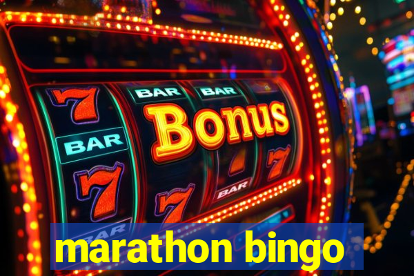 marathon bingo