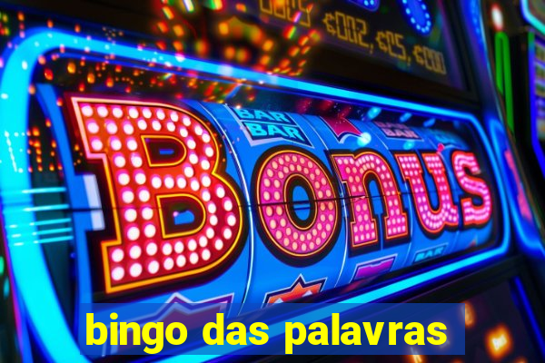 bingo das palavras