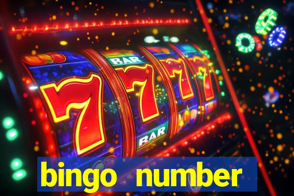 bingo number generator online