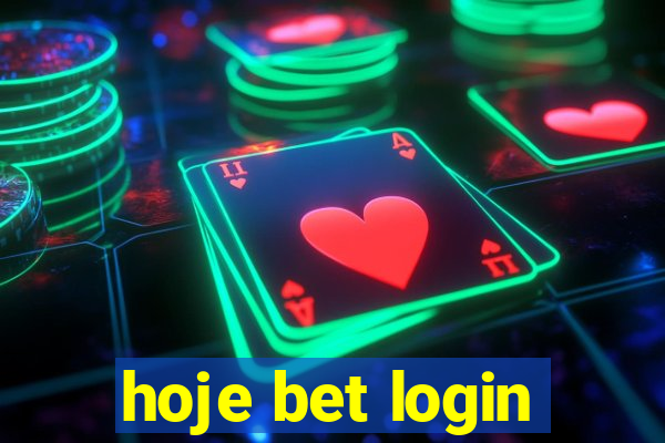 hoje bet login