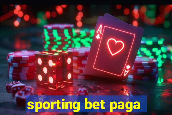 sporting bet paga