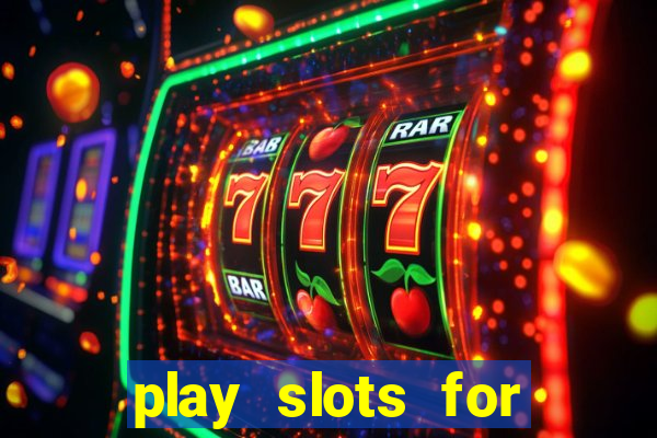 play slots for real money online