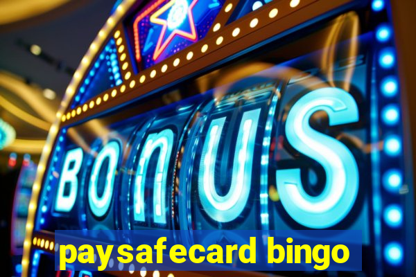 paysafecard bingo