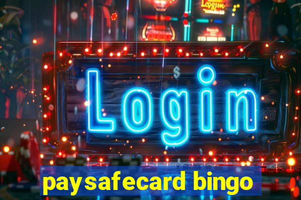 paysafecard bingo