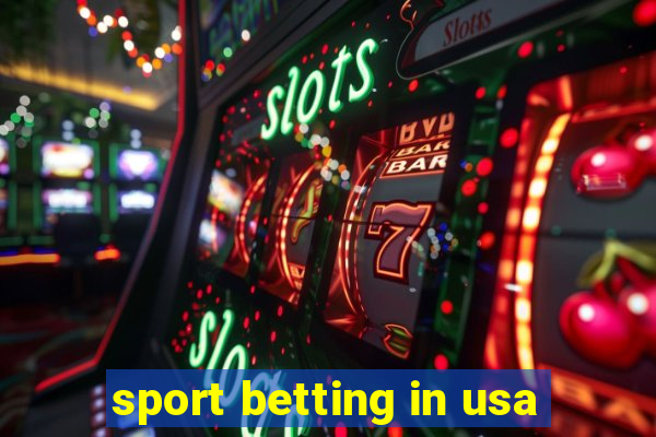 sport betting in usa