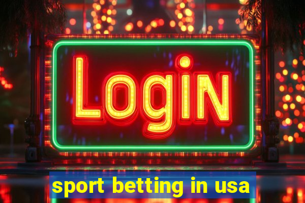 sport betting in usa