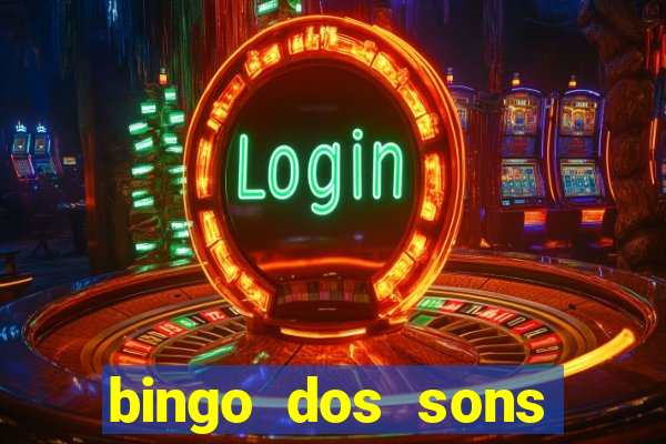 bingo dos sons iniciais como jogar