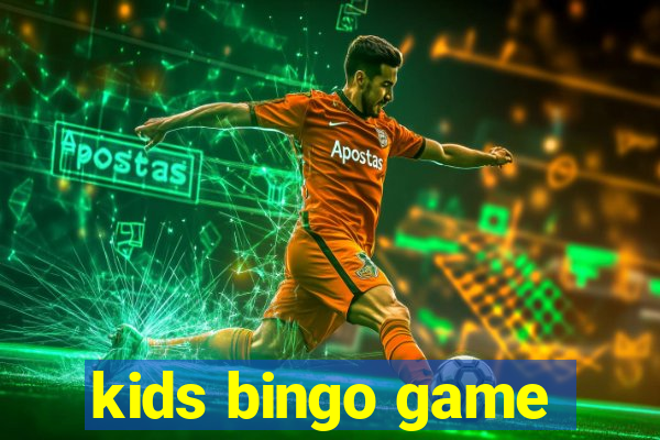 kids bingo game