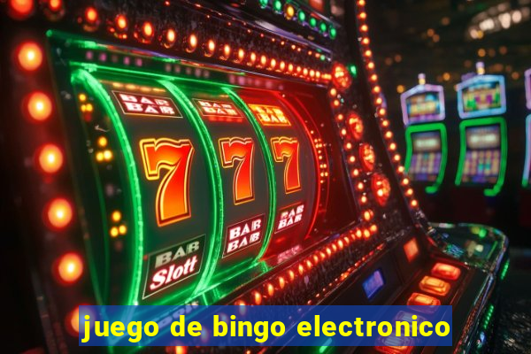 juego de bingo electronico