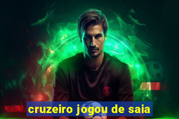 cruzeiro jogou de saia