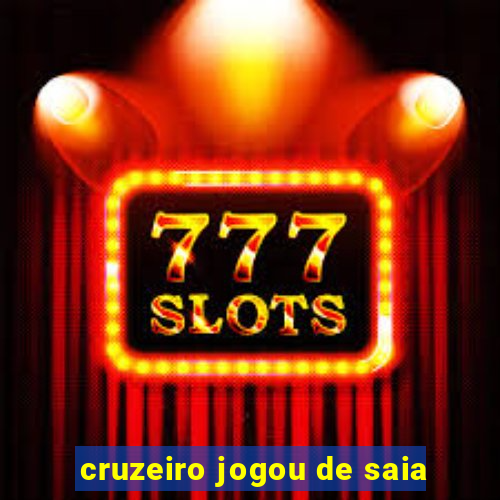 cruzeiro jogou de saia