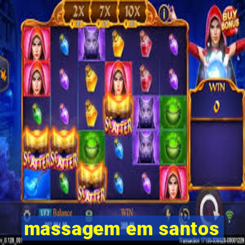 massagem em santos