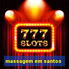 massagem em santos