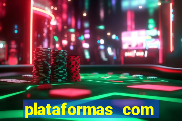 plataformas com bonus de cadastro