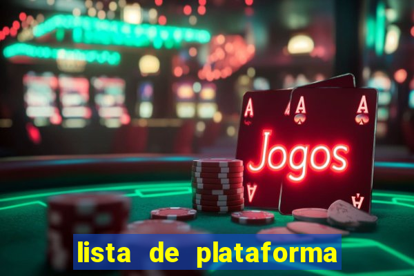 lista de plataforma de jogos