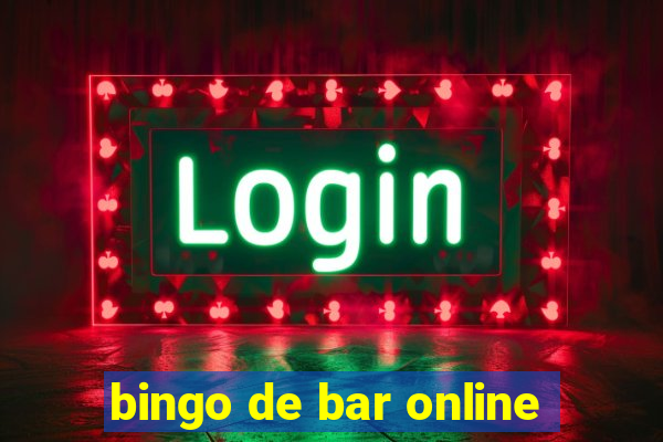 bingo de bar online