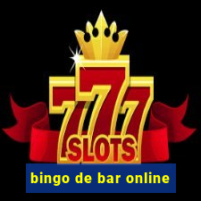 bingo de bar online