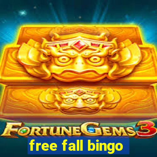 free fall bingo