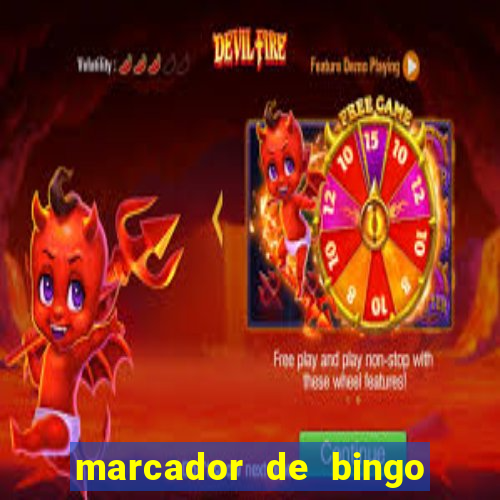 marcador de bingo com ima