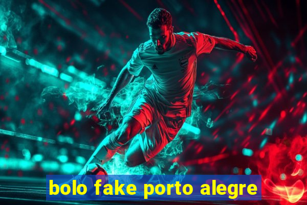 bolo fake porto alegre