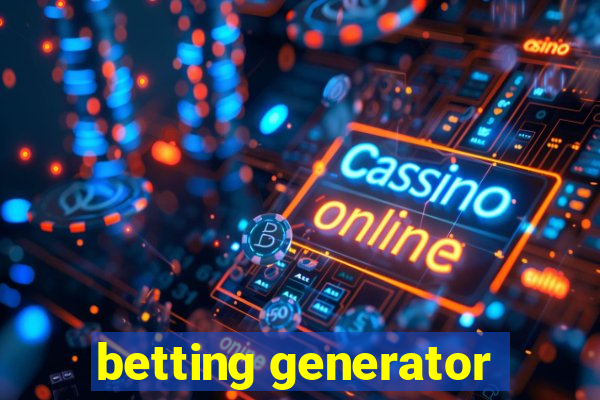 betting generator