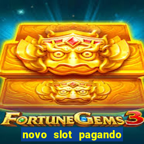 novo slot pagando no cadastro