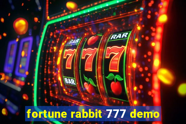 fortune rabbit 777 demo