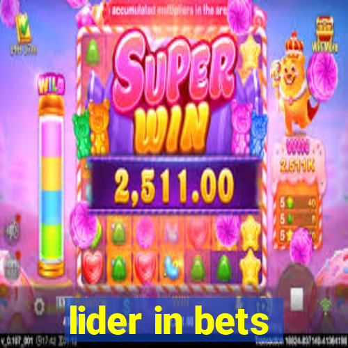 lider in bets