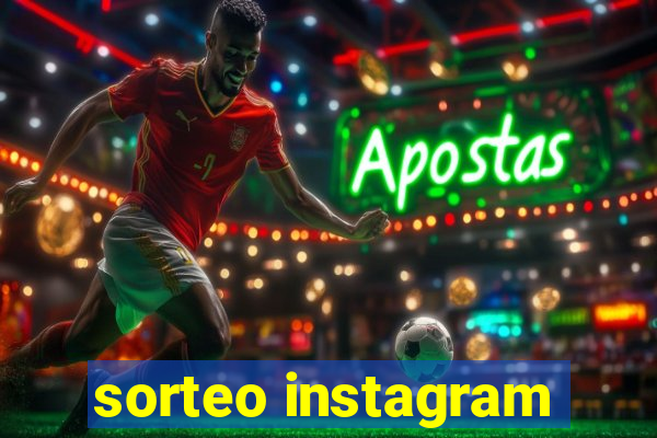 sorteo instagram