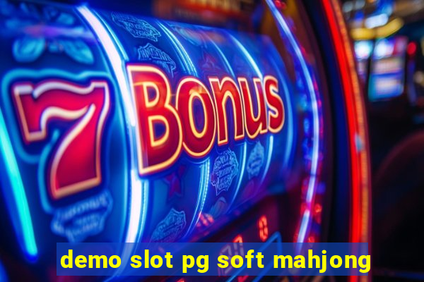 demo slot pg soft mahjong