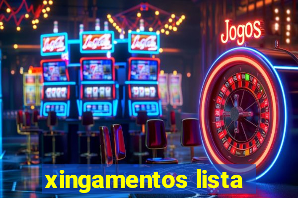 xingamentos lista