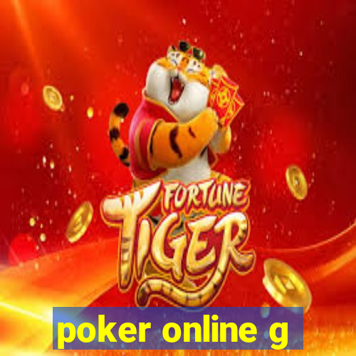 poker online g