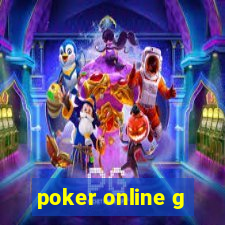 poker online g