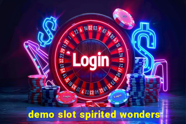 demo slot spirited wonders