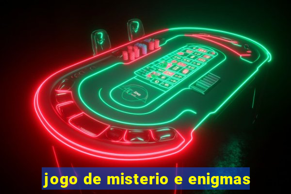 jogo de misterio e enigmas