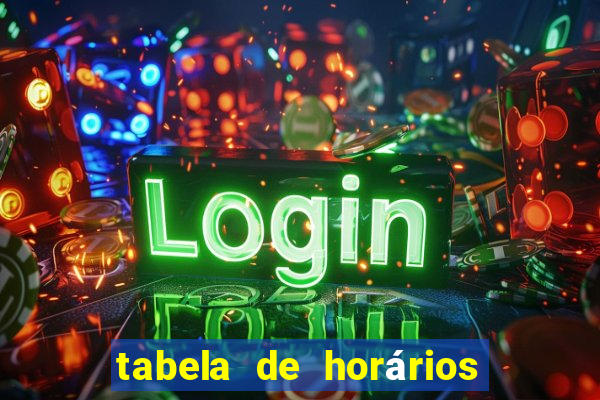 tabela de horários fortune tiger