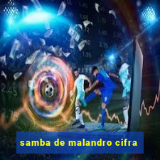 samba de malandro cifra