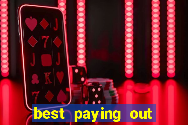 best paying out online casino